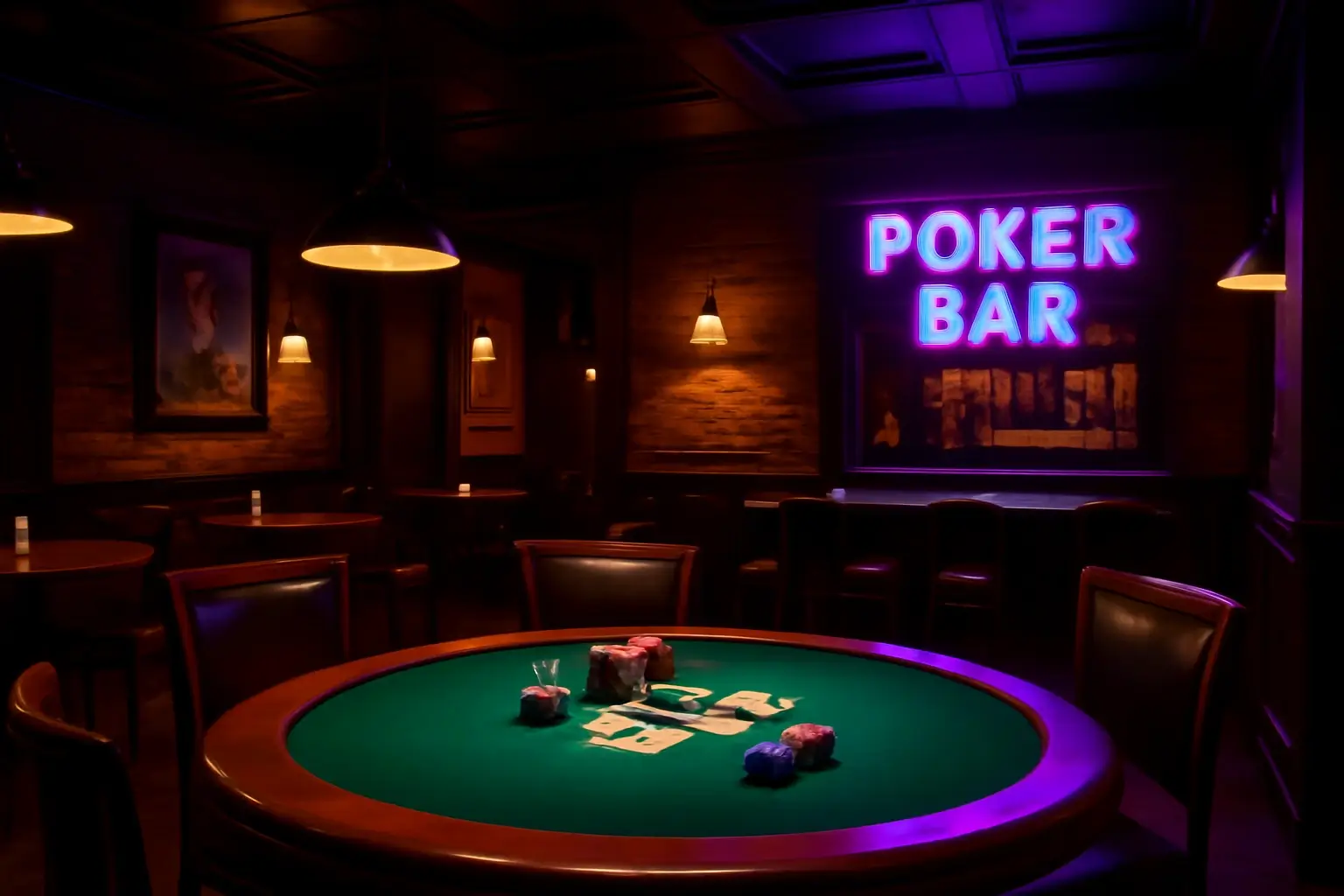 Poker Bar Interior